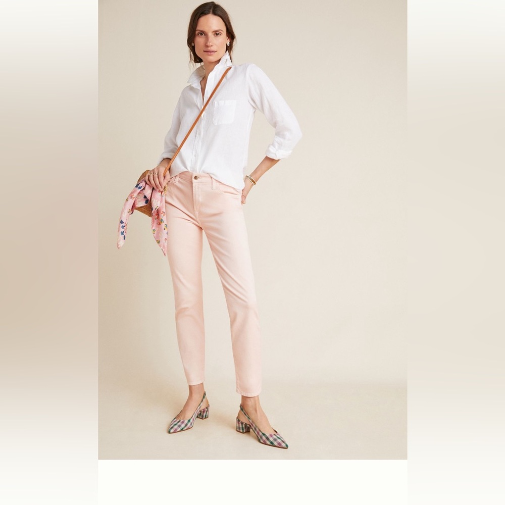 Jen7 by 7 For All Mankind High-Rise Skinny Ankle Jeans